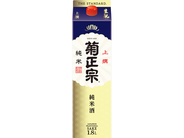 菊正宗 生もと純米 1.8Lパック