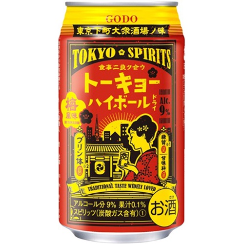 合同 トーキョーハイボール 梅風味350ml