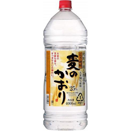 合同 甲乙混和25度麦のかおり 4Lペット