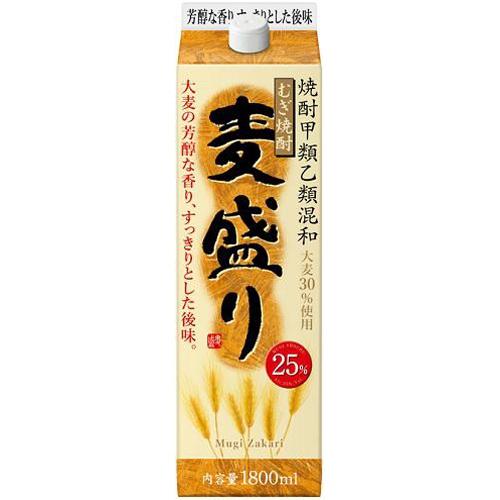 合同 甲乙混和25度麦盛り 1.8Lパック