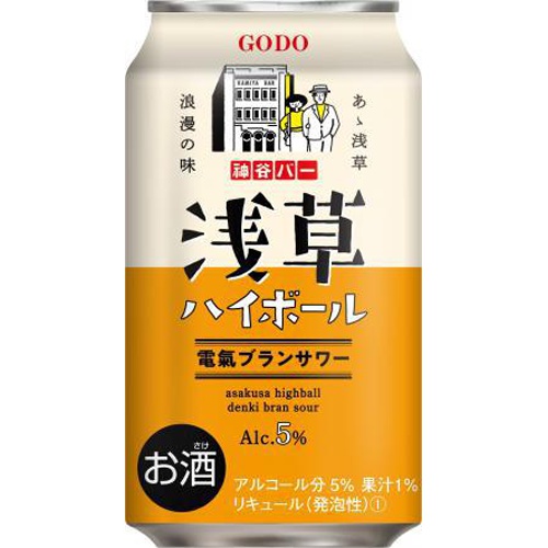 合同 浅草ハイボール 電氣ブランサワー 350ml