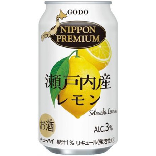 合同 ニッポンプレミアム 瀬戸内産レモン 350ml