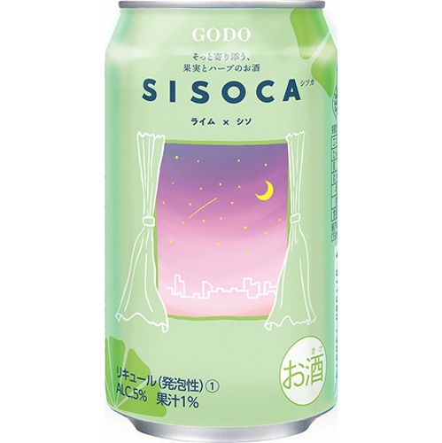 合同 SISOCA ライム×シソ 350ml