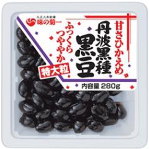菊池 甘さひかえめ丹波黒種黒豆(特大粒) 270g