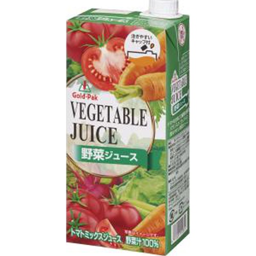 ゴールドパック 野菜ジュース 1L【03/19 新商品】