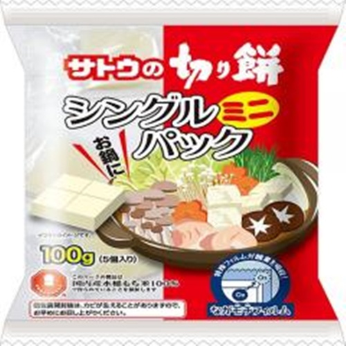 サトウ 切り餅シングルパックミニ 100g