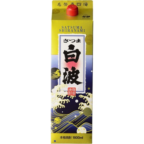 薩摩 25°白波パック 1800ml