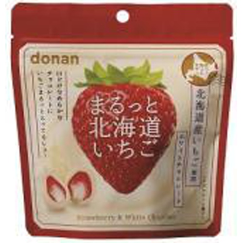 道南 まるっと北海道苺ホワイトチョコレート39g【09/01 新商品】