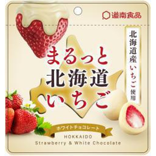 道南 まるっと北海道いちごホワイトチョコ39g