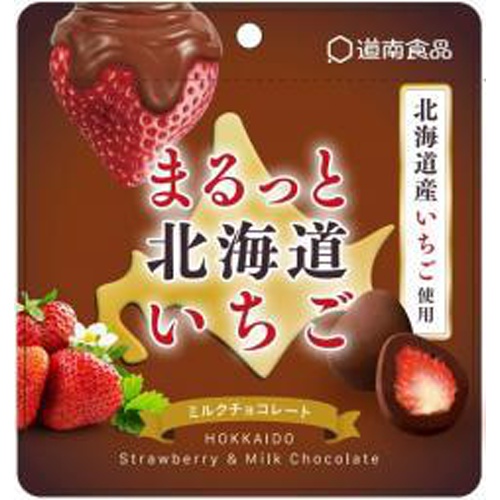 道南 まるっと北海道いちごミルクチョコレート32g