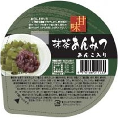 ナカキ 甘味抹茶あんみつ 280g