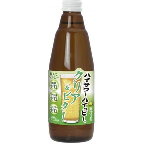 ハイサワー ハイッピークリア&ビター350ml