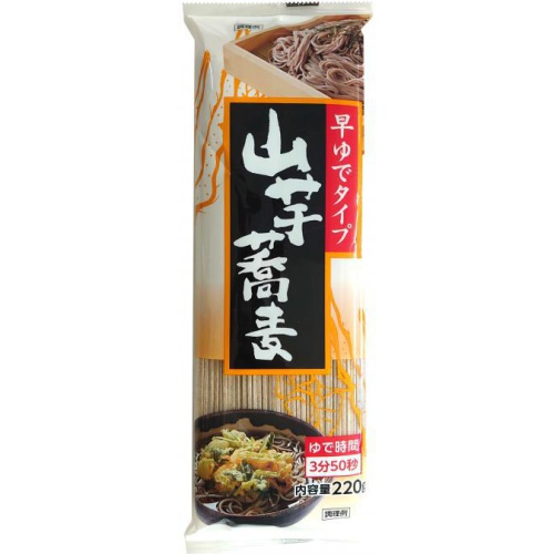 ヒガシマル 山芋蕎麦 220g【10/01 新商品】