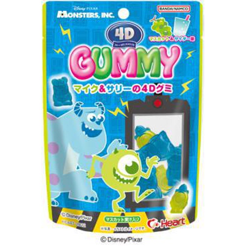 ハート 4Dグミ/モンスターズ・インク | 商品紹介 | お菓子・駄菓子の 