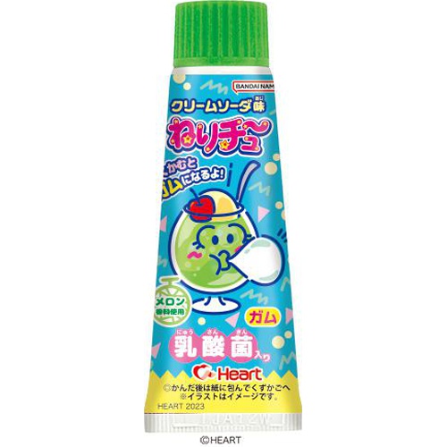 ハート ねりチュー クリームソーダ味