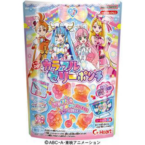 ハート HSプリキュアカラフルゼリーポンチ