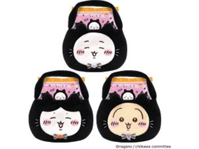 ハート ちいかわ黒猫ミニバッグ【08/25 新商品】