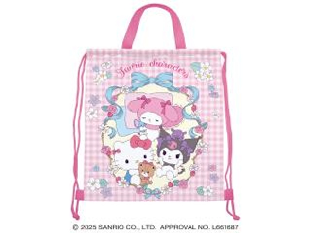 ハート サンリオキャラクターズ ナップサック【10/27 新商品】
