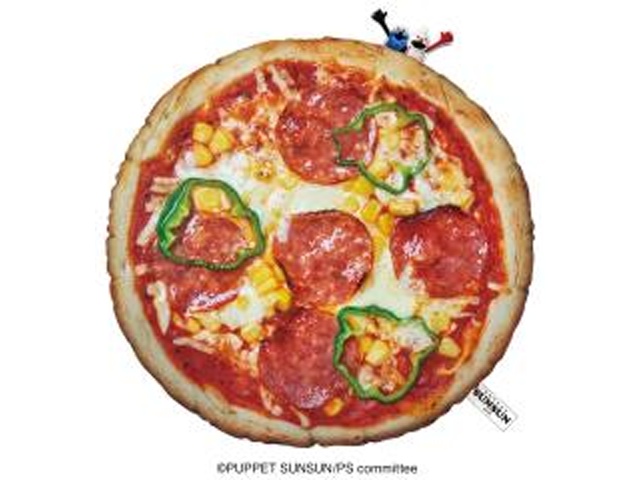 ハート パペットスンスンピザクッションポーチ【10/27 新商品】