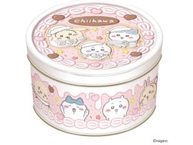 ハート ちいかわホールケーキ缶【10/27 新商品】