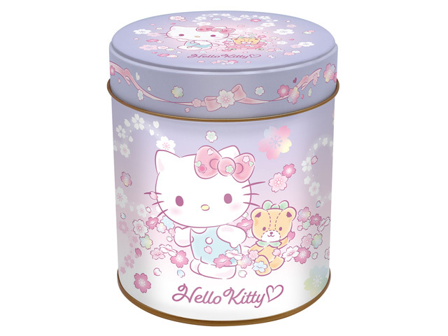 ハート サンリオキャラクターズ サークルクッキー缶【02/09 新商品】