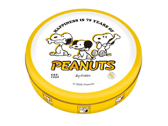 ハート スヌーピー ポケットチョコ缶【02/09 新商品】