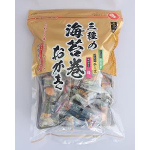 丸彦 三種の海苔巻おかき 82g