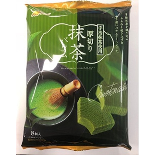 マルキン 厚切り抹茶バウム 8個