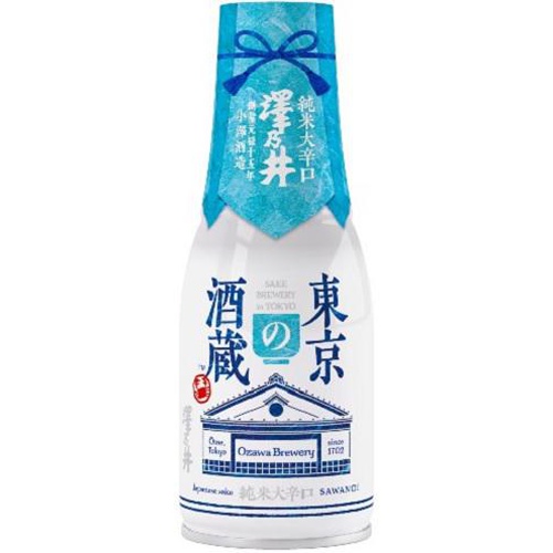 澤乃井 純米大辛口「東京の酒蔵」B缶180ml