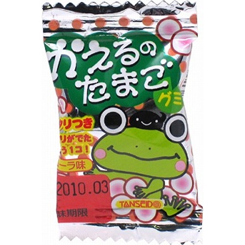 丹生堂 かえるグミコーラ味 商品紹介 お菓子 駄菓子の仕入れや激安ネット通販なら菓子卸問屋タジマヤ