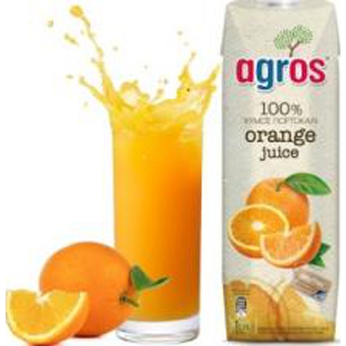アグロス オレンジジュース 1L