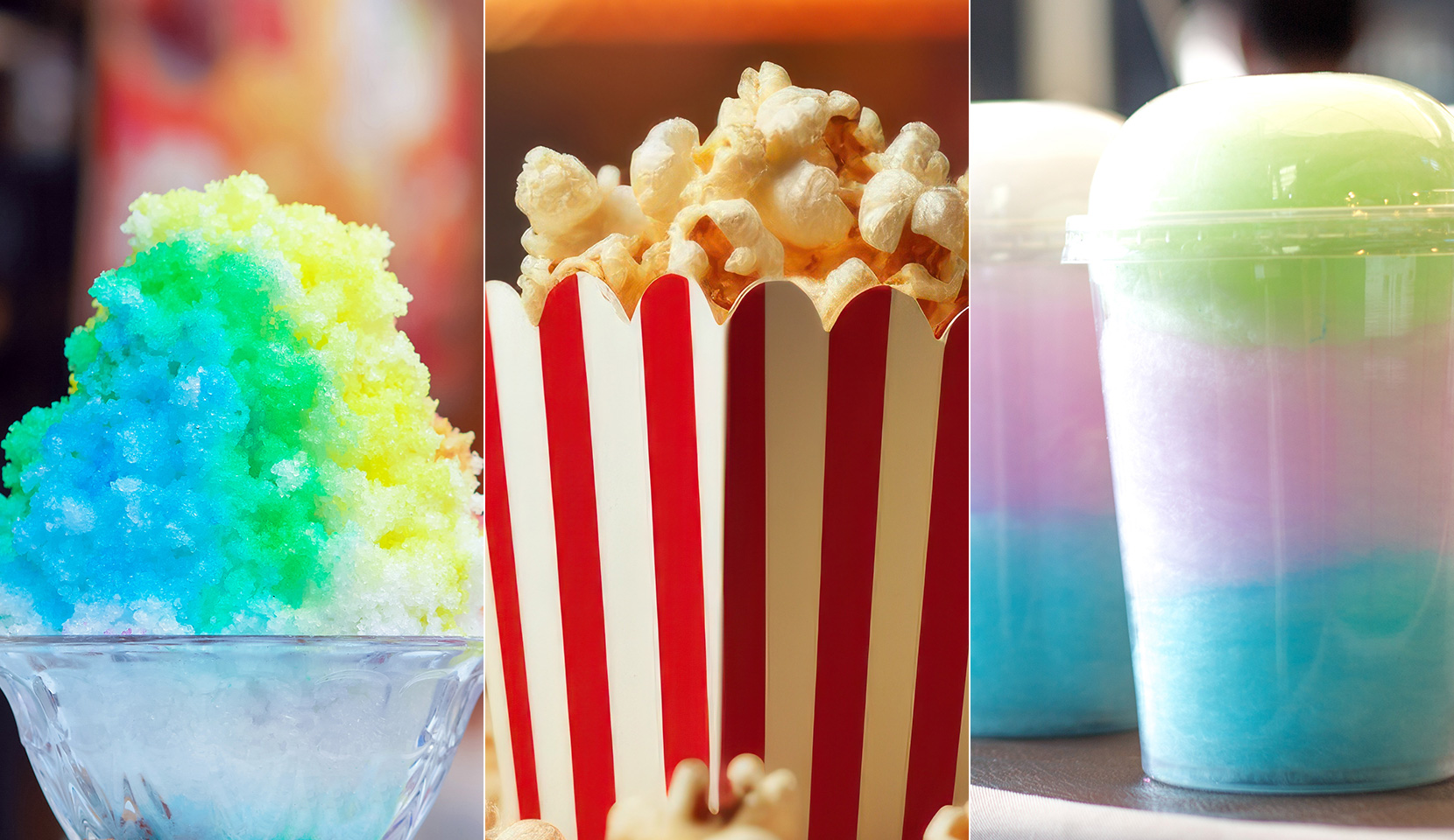 ＼カキ氷シロップからポップコーン・わたあめの材料も揃います／