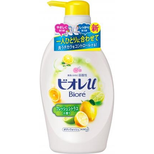 ビオレU フレッシュシトラスの香りポンプ480ml (4901301336408) の