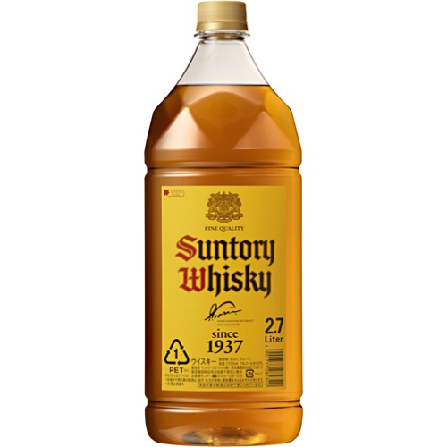 サントリー ウイスキー角瓶 2.7L (4901777284340) の仕入れ・箱