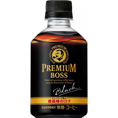 ボス プレミアムボスブラック P285ml (4901777301641) の仕入れ・箱
