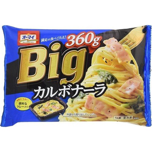 オーマイ(冷食)Bigカルボナーラ 360g (4902170555280) の仕入れ・箱