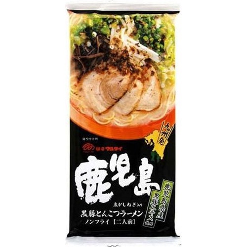 ◇マルタイ 鹿児島黒豚とんこつラーメン (4902702001346) の仕入れ・箱