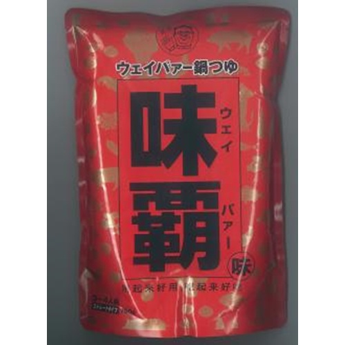 廣記商行 味覇(ウエイパー)鍋つゆ750g (4965078900002) の仕入れ・箱