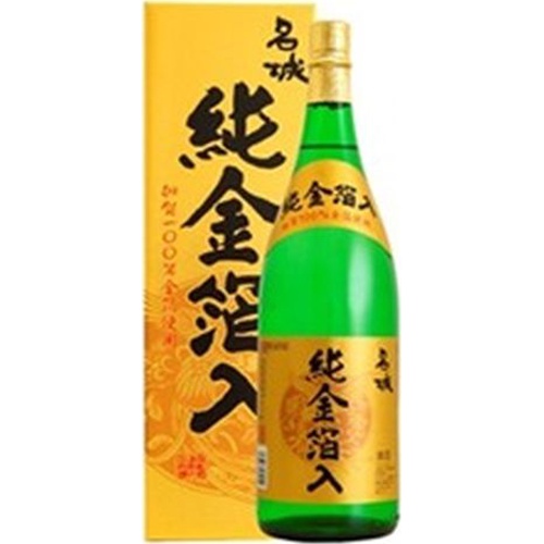 名城 純金箔化粧箱入 1.8L (4969333520936) の仕入れ・箱買い