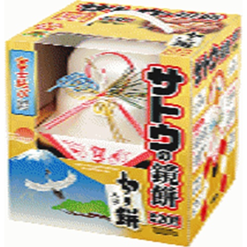 サトウ サッと鏡餅 切り餅入り 1000g (4973360720429) の仕入れ・箱