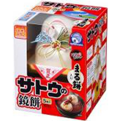 サトウ サッと鏡餅 まる餅入り 165g (4973360720474) の仕入れ