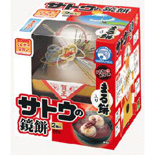 サトウ サッと鏡餅まる餅入り 66g (4973360720757) の仕入れ・箱買い