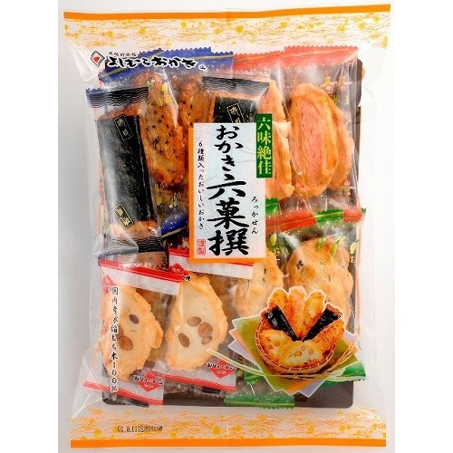 吉村甘露堂 おかき六菓撰 20枚 | 商品紹介 | 菓子・食品・飲料の