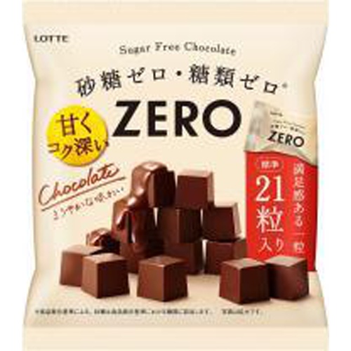 ロッテ ゼロチョコレート袋 84g (4903333298617) の仕入れ・箱