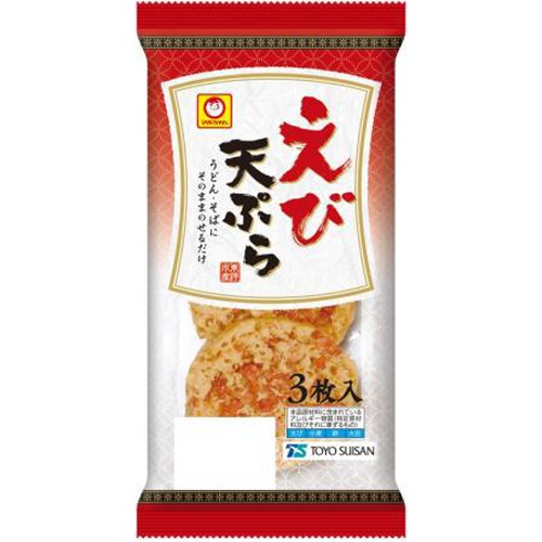 マルちゃん えび天ぷら3枚入 57g (4901990180207) の仕入れ・箱買い