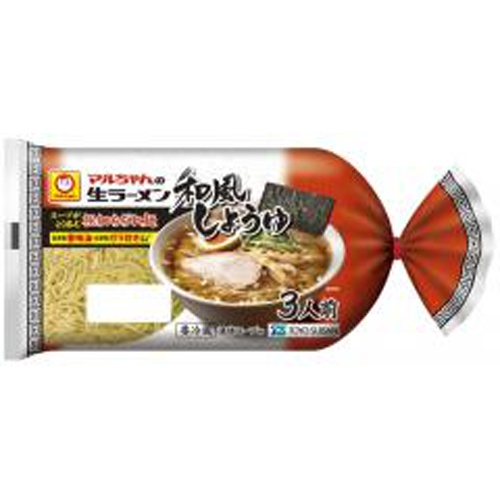 マルちゃん 生ラーメン 和風しょうゆ3人前 | 商品紹介 | お菓子