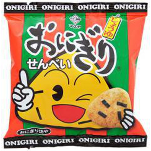 おせんべいちゃんです！ 創健社 メイシーちゃん（TM）のおきにいり さんかくおむすびの