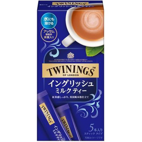 トワイニング イングリッシュミルクティー5本 (4901305142289) の