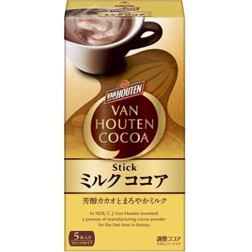 バンホーテン ミルクココア 5P (4901305406510) の仕入れ・箱買いなら