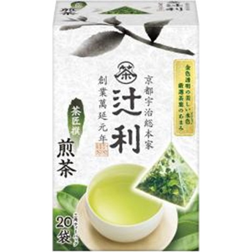 片岡 辻利 茶匠撰煎茶 20P (4901305410647) の仕入れ・箱買い